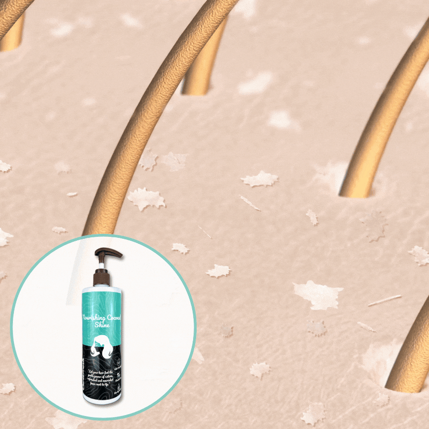 CurlBrush Kókuszolaj Hidratáló Sampon (500ml)