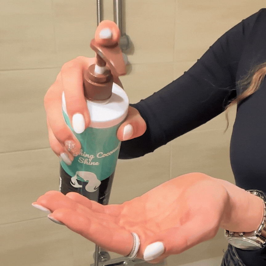 CurlBrush Kókuszolaj Hidratáló Sampon (500ml)